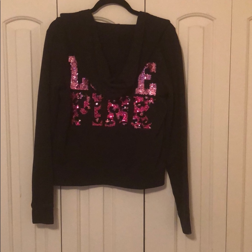 ❄️VS PINK Zip Hoodie, Medium